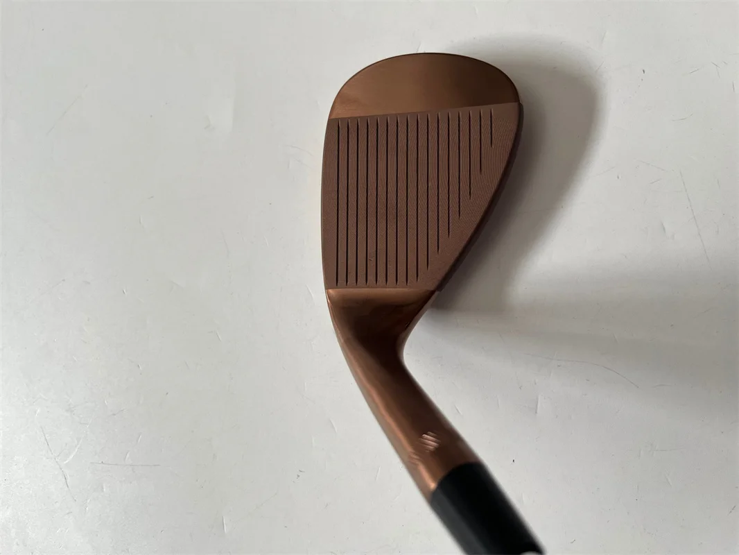 

New style SM9 Wedges Copper Finish SM9 Golf Wedges Golf Clubs 48/50/52/54/56/58/60 Degrees Steel Shaft With Head Cover