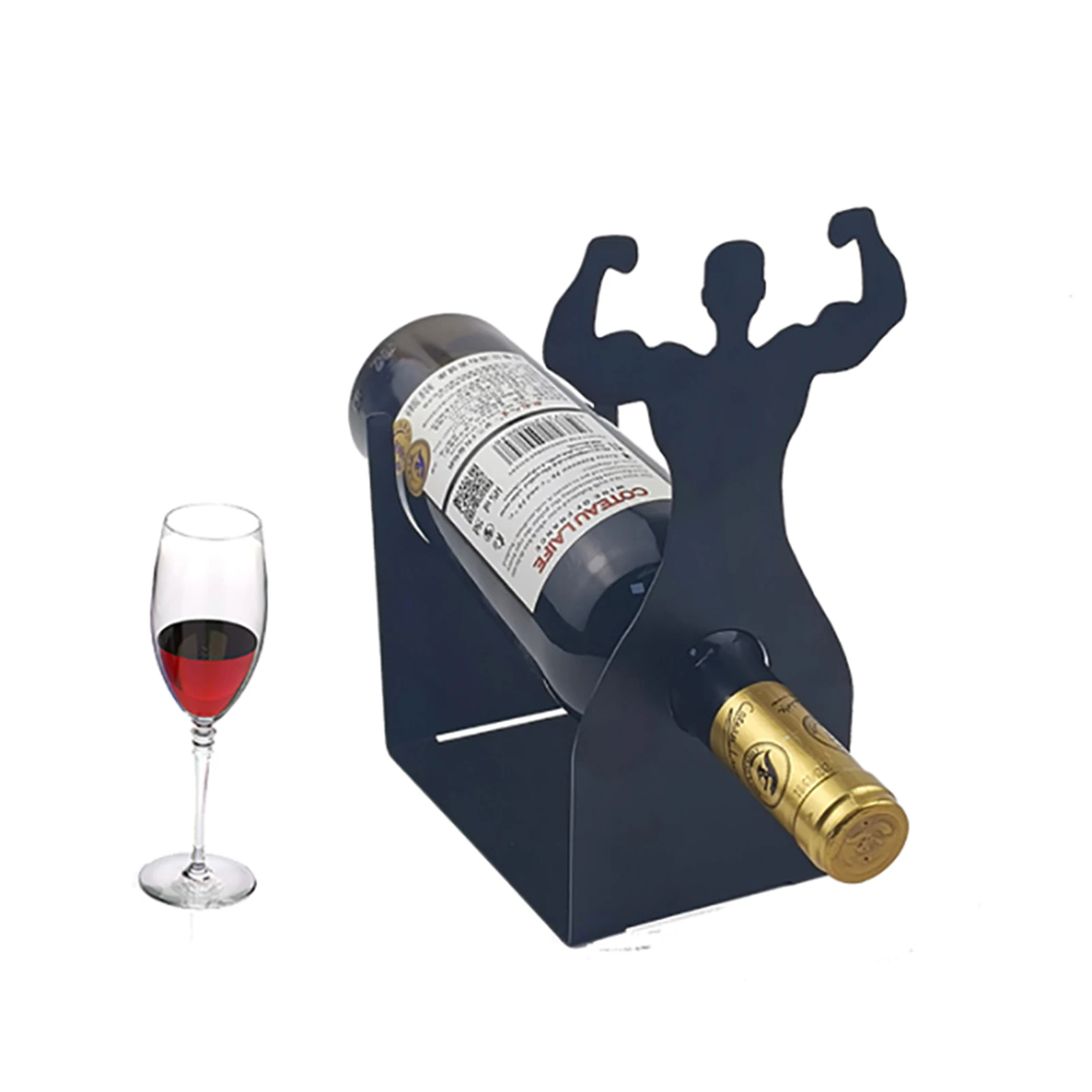 

Creative Metal Wine Rack Wine Glass Holder Bar Stand Bracket Display Stand Bracket Decor Metal Wine Rack Wine Glass Rack