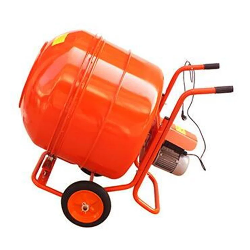 

Construction Equipment Movable Portable Electric Handheld Push Concrete Cement Mixer Truck 160L 350L 400L 500L 50 Red Convenient
