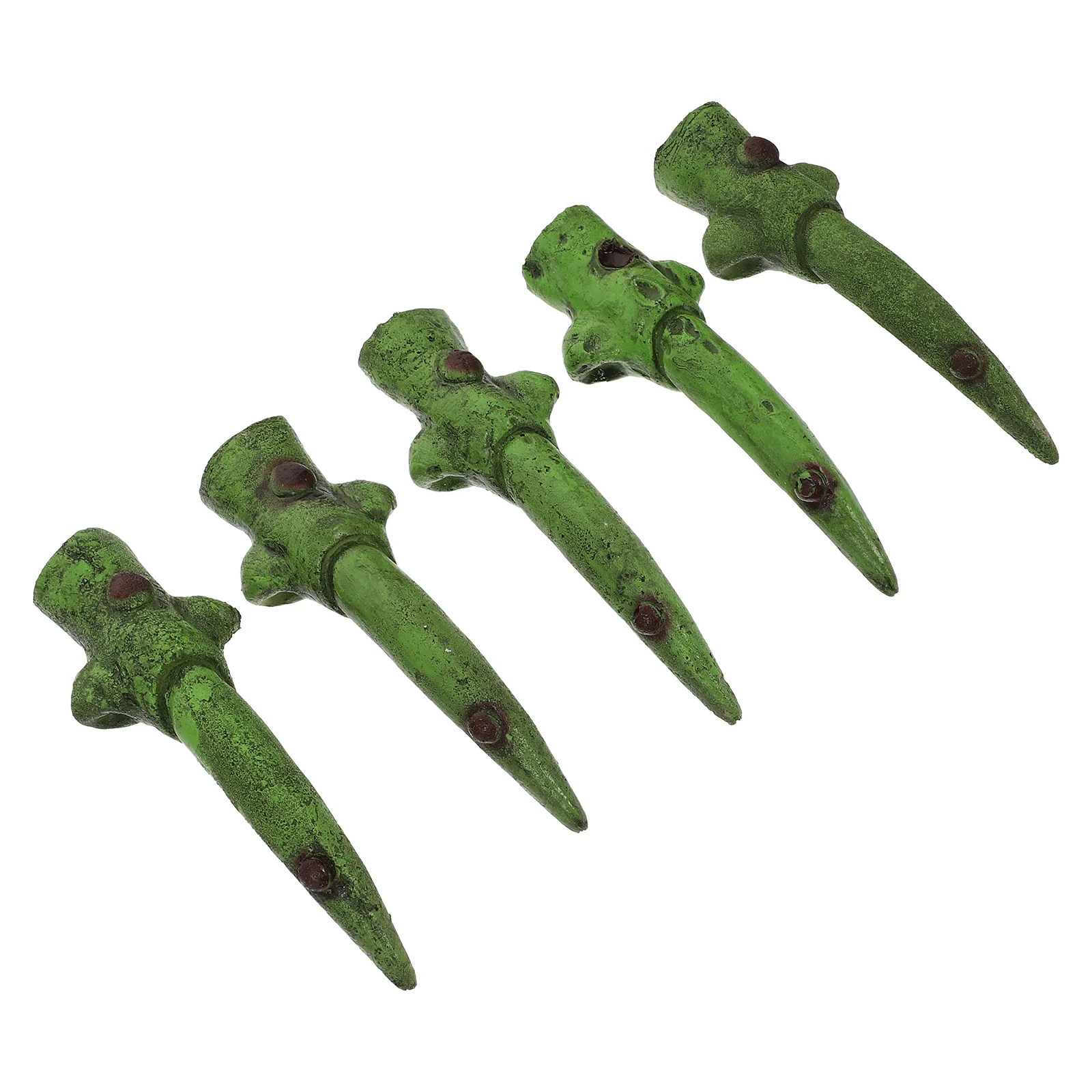 

False Nail Set Fake Witch Nails Halloween Prank Props Long Finger Covers Zombie