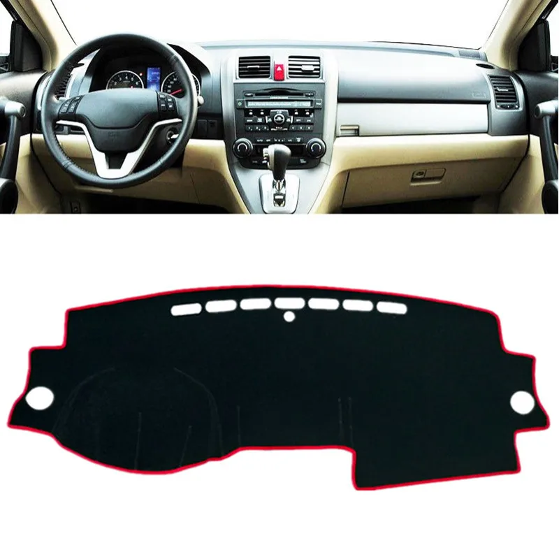 

Для Honda CR-V CRV 2007 2008 2009 2010 2011, чехол для приборной панели, коврик для приборной панели, солнцезащитный козырек, защитная подушка для ковра, автомобильные аксессуары