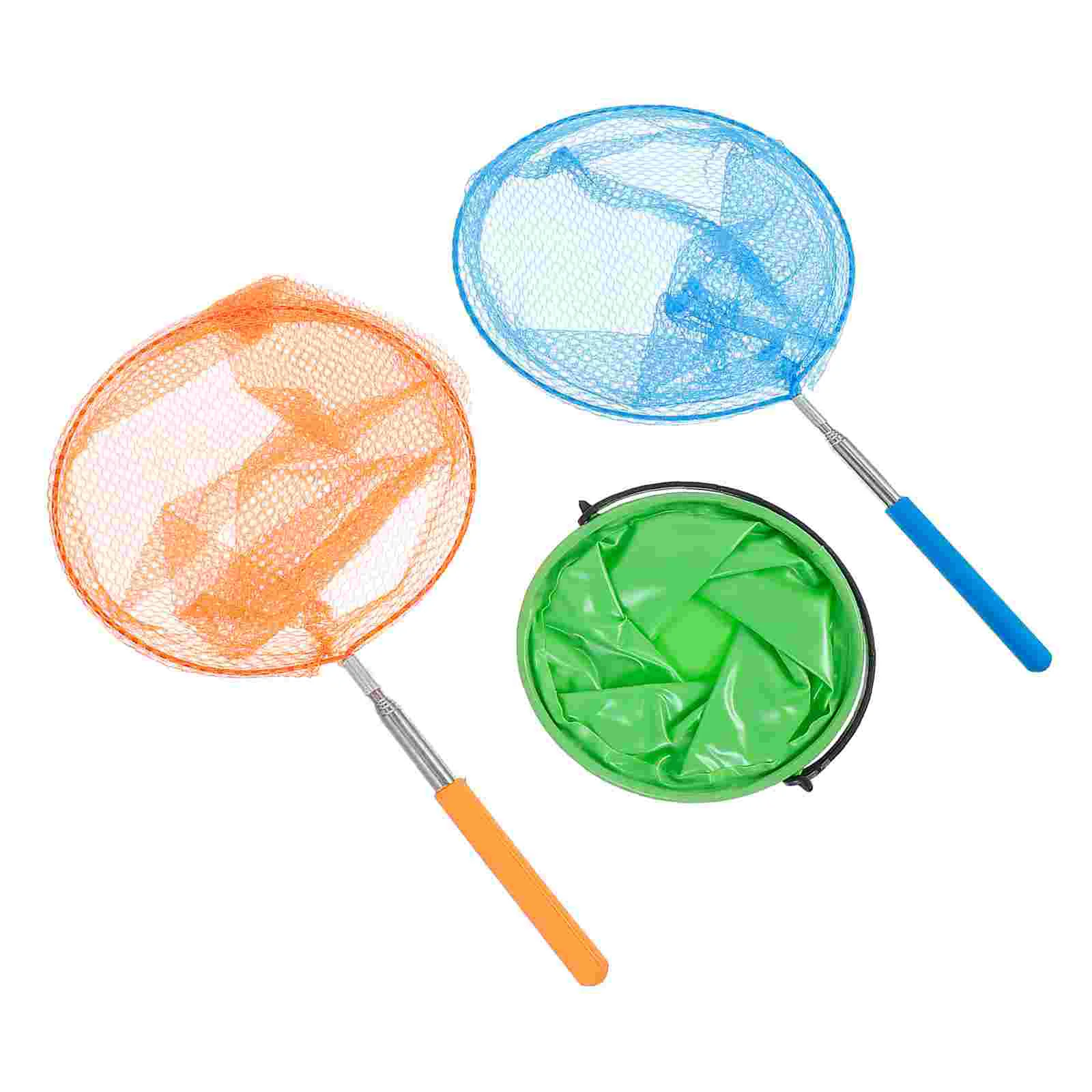 

Net Kids Nets Catching Toy Insect Bucket Telescopic Insects S Children Bug Catcher Steel Garden Set Netting Crab Fishnets