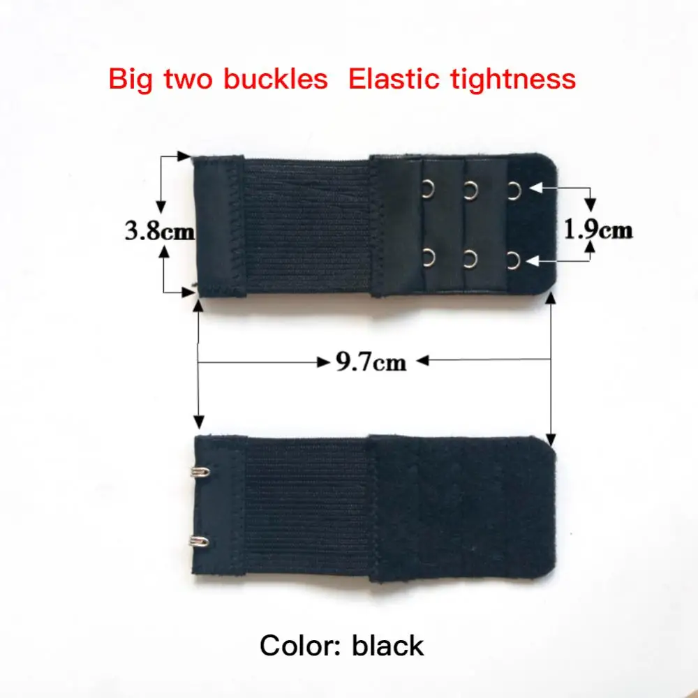 1PC Elastic Bra Extender Women Underwear Extension Strap Hook Clip Expander Adjustable Belt Buckle Intimates Accessories