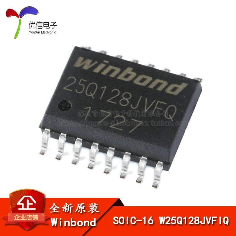 

Оригинальный stock W25Q128JVFIQ SOIC-16 128Mbit FLASH