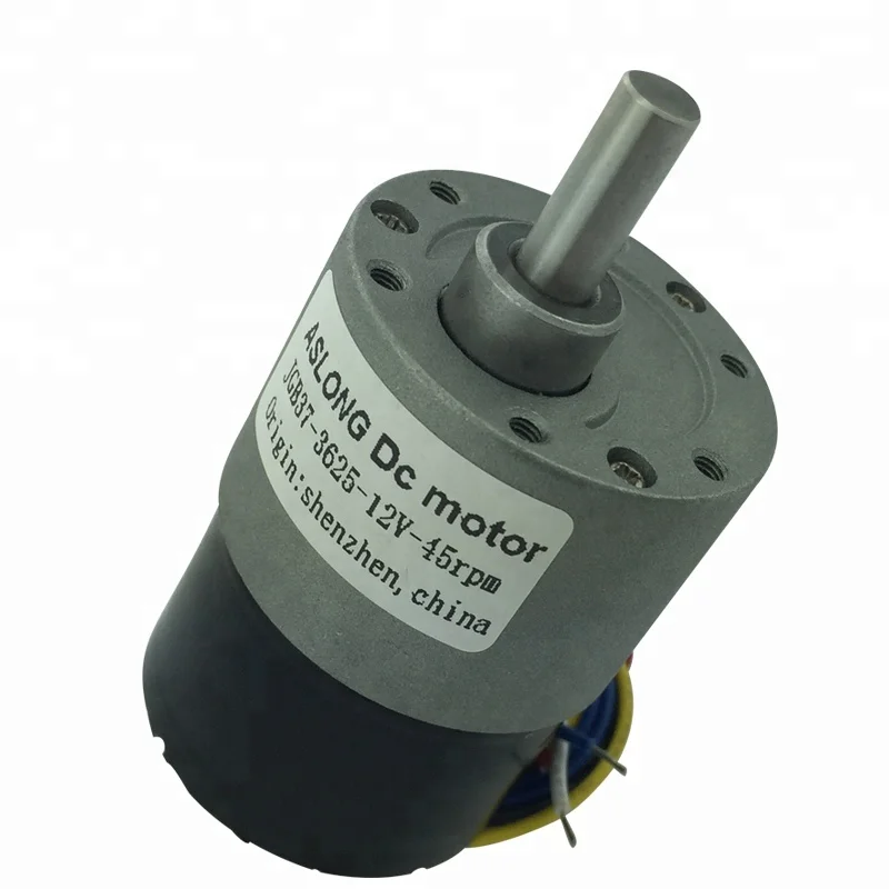 

Aslong JGB 37-3625 Mini DC Brushless Gear Motor with brake and PWM Changing speed and Fg signal feedback