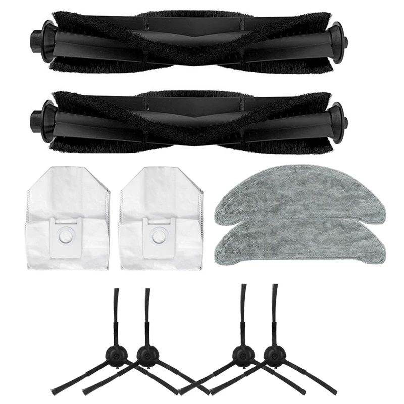 

Mop Pad Rag Cloth Main Roller Side Spin Brush Replacement Parts For Xiaomi Roidmi Eve Plus Robot Vacuum Cleaner