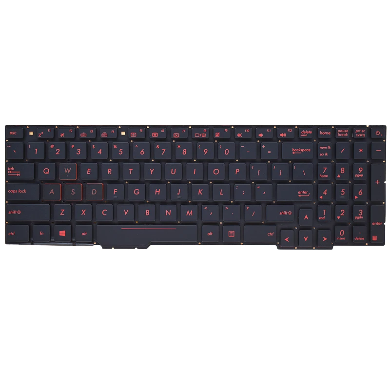 Клавиатура для ASUS ZX53V FZ53V zx 553 FX 53 753 ZX73 GL VD