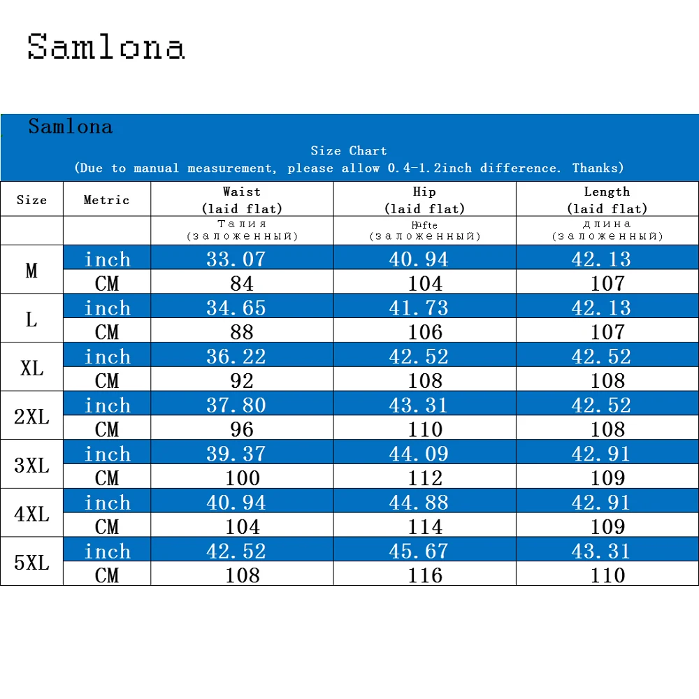 Samlona Plus size Men Sexy Jeans Hole Ripped Denim Pants Casual Pantalon Mens Demin Clothes 2022 European Style Fashion Trousers