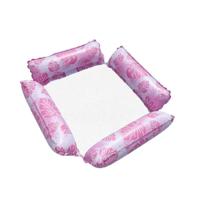 Надувные поплавки для бассейна 4-трубный шезлонг поплавок водный гамак