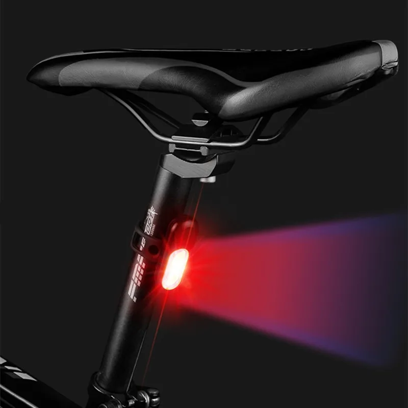 

Задний фонарь для горного велосипеда, светодиодный водонепроницаемый, с зарядкой от USB