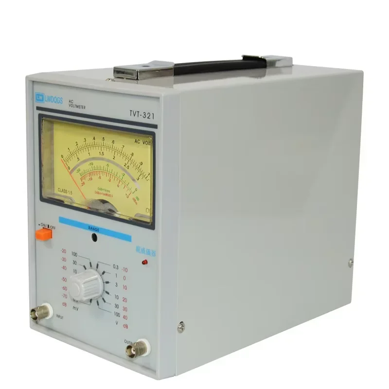 Двухканальный цифровой аналоговый милливольтметр TVT-322 двойной игольчатый новый