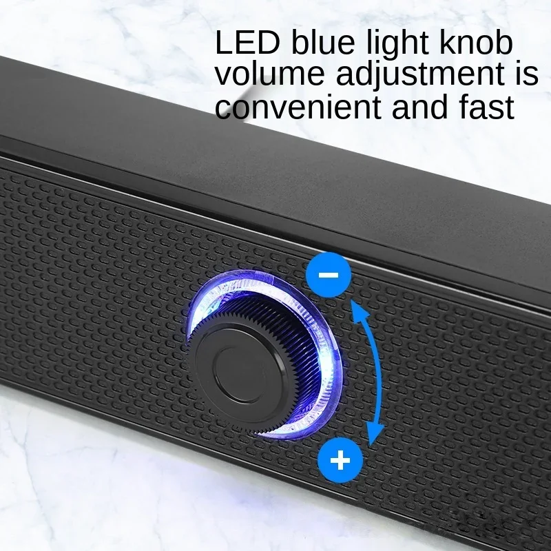 Звуковая панель 4D Surround Bluetooth 5.0 компьютерные колонки проводной стерео сабвуфер
