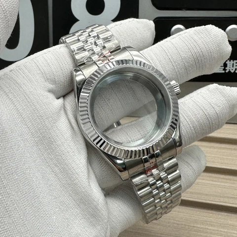 Часы с круглым сапфировым стеклом, 41 мм