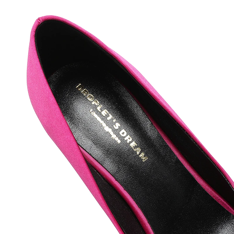 2023 Women's Lacquer Leather Wedding Party Sandals Fashion Brand Genuine Leather Pointed Women's Ultra High Heel Single Shoes