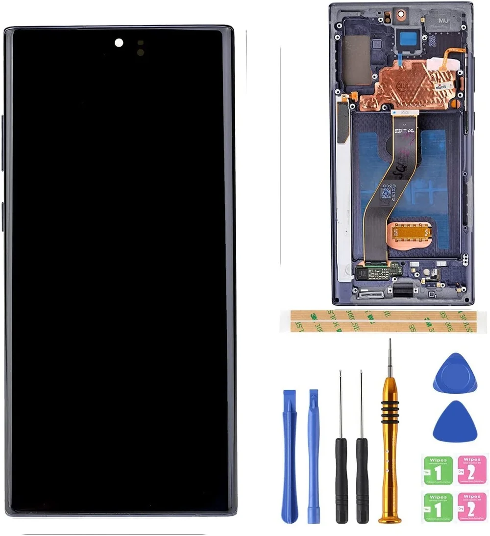 

Amoled LCD Digitizer Screen Touch Assembly Replacement LCD Display for Samsung Galaxy note10 Plus 5g n975 n975U n975W SM-n975F