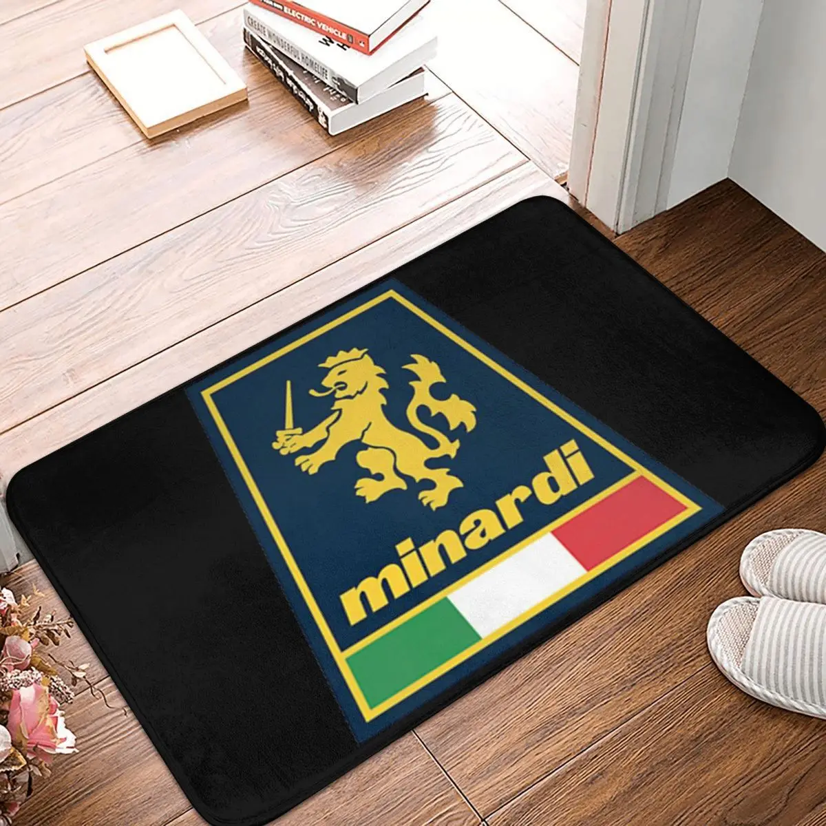 Нескользящий коврик Minardi Racing Team напольный моющийся ковер для кухни входа дома