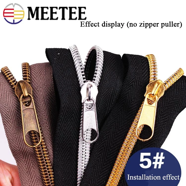 Нейлоновые застежки-молнии Meetee 3 #5 # 5/10 метров | Дом и сад