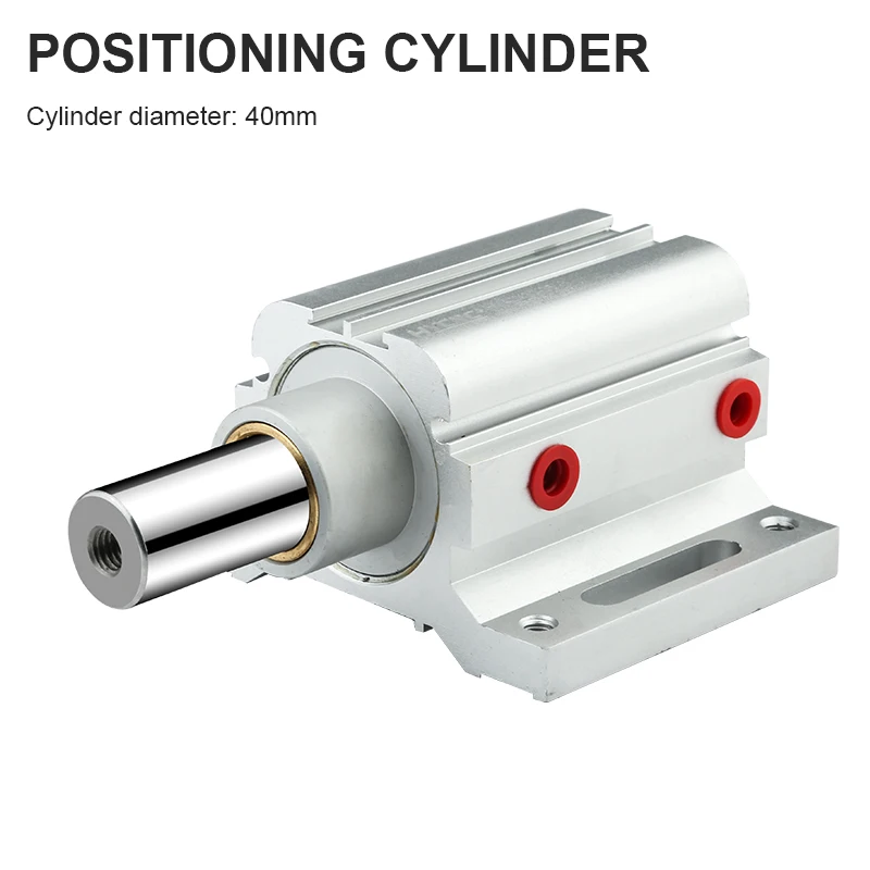 

Positioning Cylinder 40X30 CNC Router Automatic Loading And Unloading Air Cylinder Aircraft Cylinder With Bracket Positioning