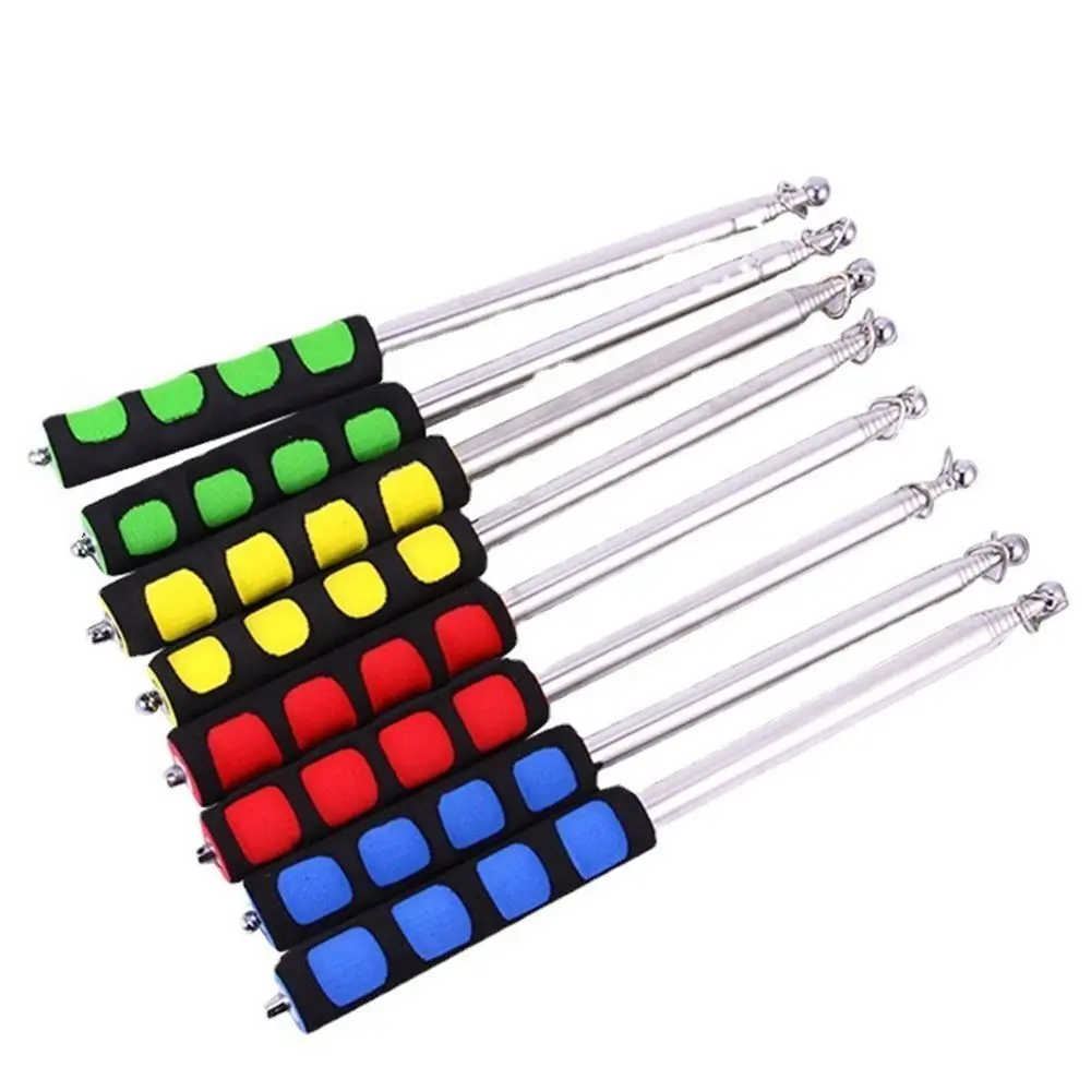 

1.4M/1.6M/2M Handheld Windsock Handheld Flag Pole Tour Guide Flagpole Telescopic Flag Pole Teachers Pointer