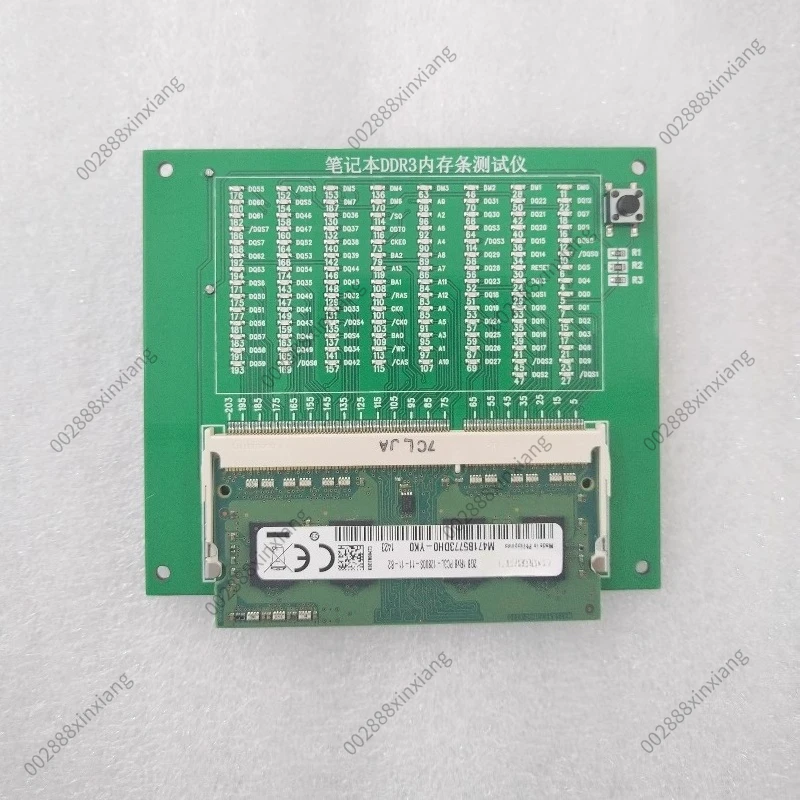 Фото Тестер оперативной памяти для ноутбуков DDR3, DDR4, DDR5, LED-тестер памяти, инструмент для проверки ОЗУ №3