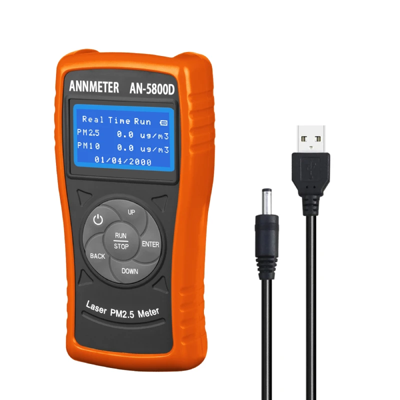 BT-5800D Тестер формальдегида-лазерный детектор PM 2 5/мин 10 датчик измерения