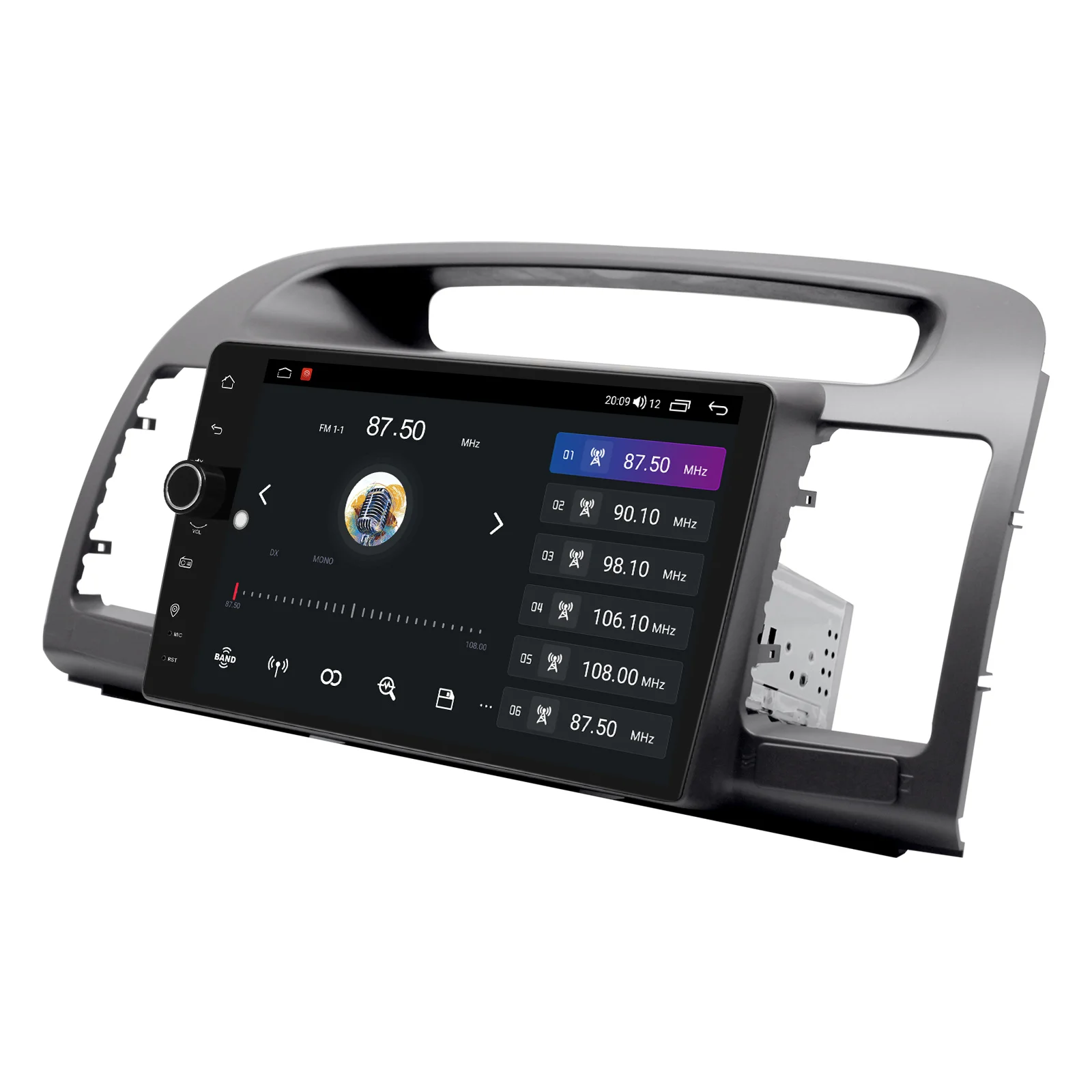 Автомобильная магнитола JOYING мультимедийная система на Android 9 дюймов HD 1280*800 с Bluetooth
