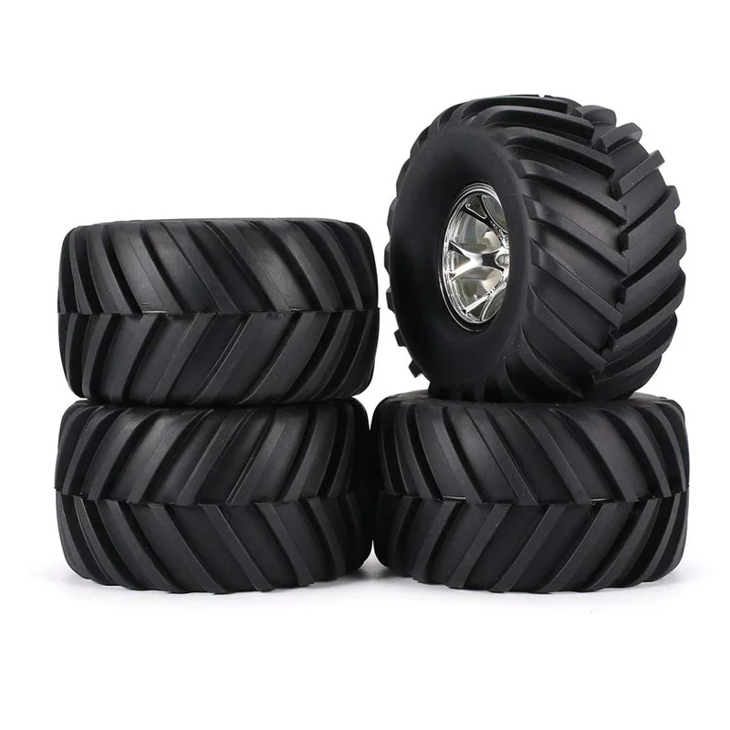 

4 шт. комплект колес для 1/10 RC Monster Truck Traxxas HIMOTO HSP HPI с дистанционным управлением