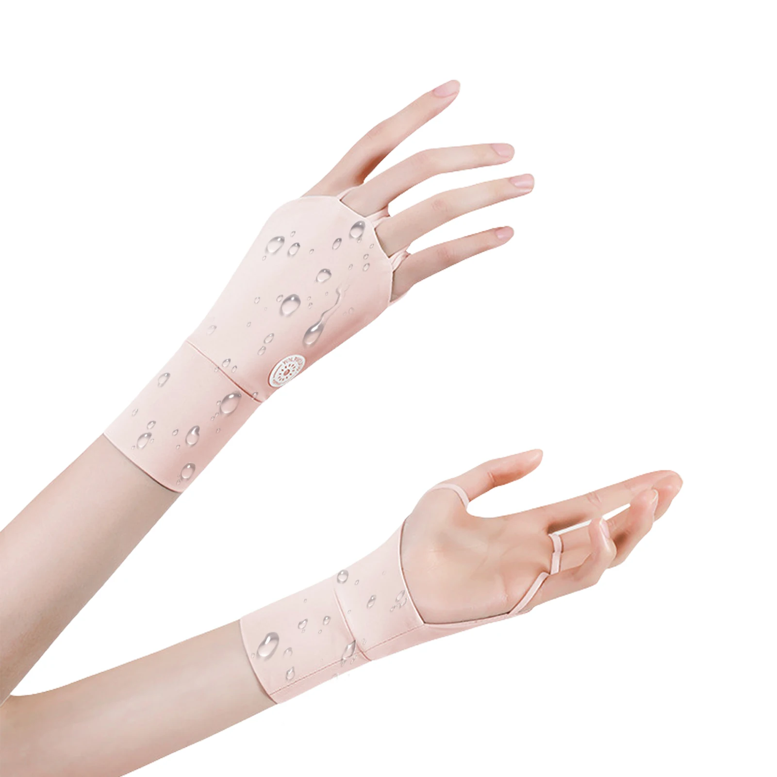 

Golf Ice Half Finger Gloves Sun Protection Gloves Fingerless Sun Gloves Women For Kayaking Hiking Paddling Driving Canoeing