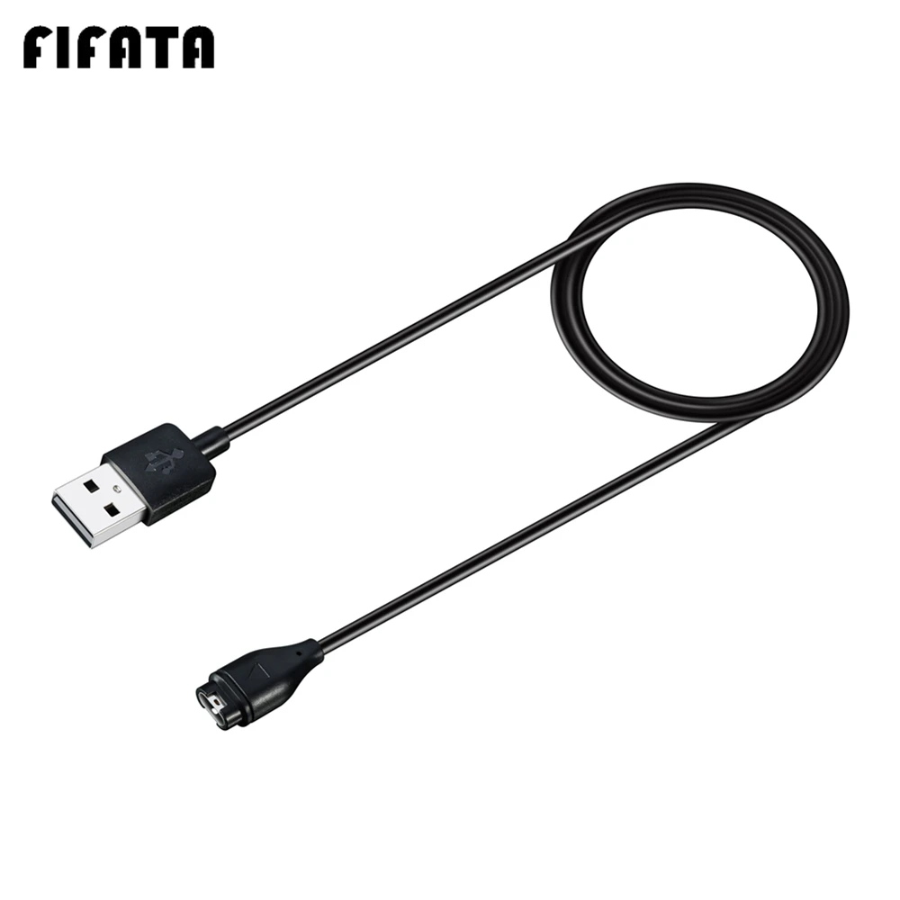 

1m USB Fast Charging Data Cable Power Cable Charger For Garmin Fenix 7 7S 7X 6S 6X 5 5S 5X Forerunner245 Venu Vivoactive 3 4 4S