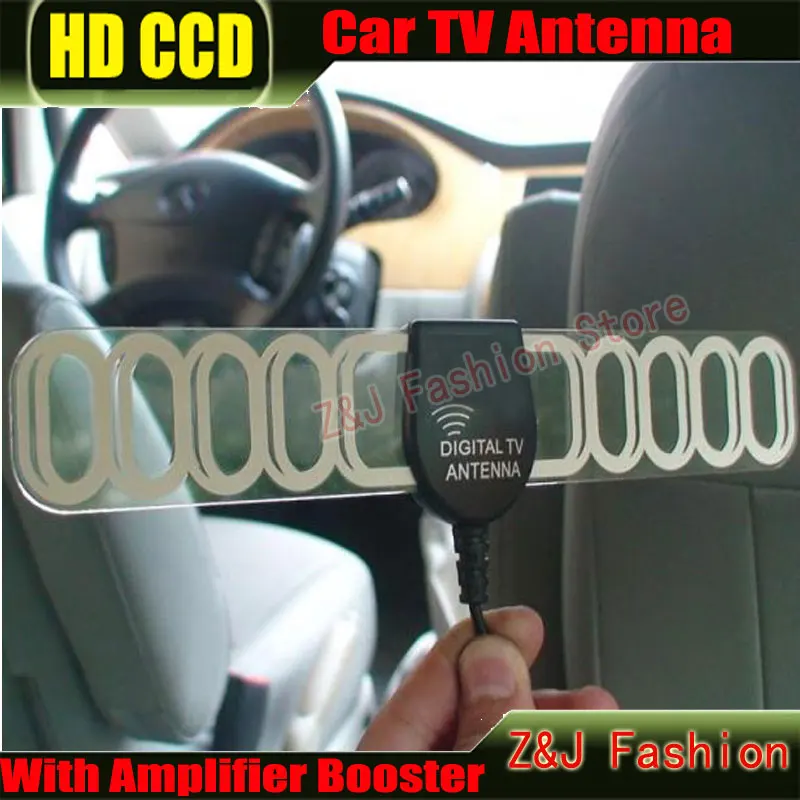

Digital TV Active Antenna Mobile Car Digital DVB-T ISDB-T Aerial with a Amplifier Booster+Free shipping Factory selling