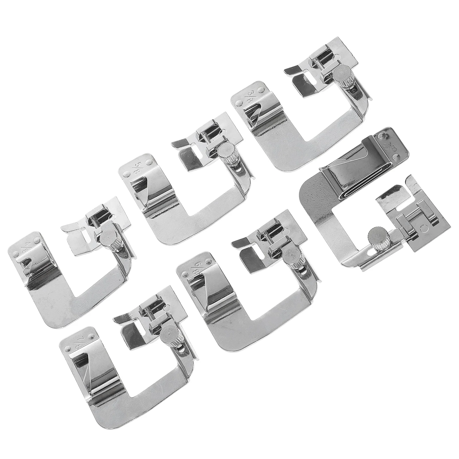 

6Pcs Beginner Portable Sewing Machine Accessories Embroidery Sewing Machine Foot for Daily Stitching