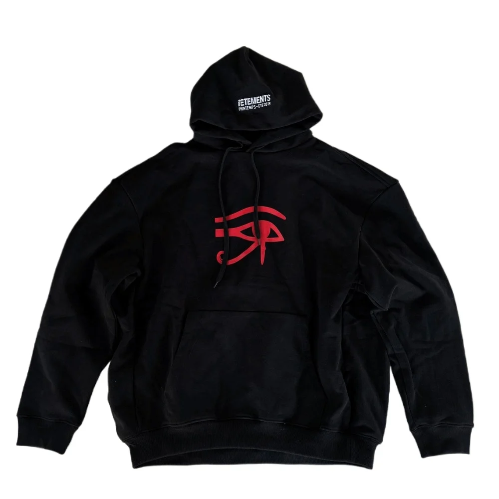 NIGO Мужская мешковатая толстовка с капюшоном в стиле ретро принтом High Street темный