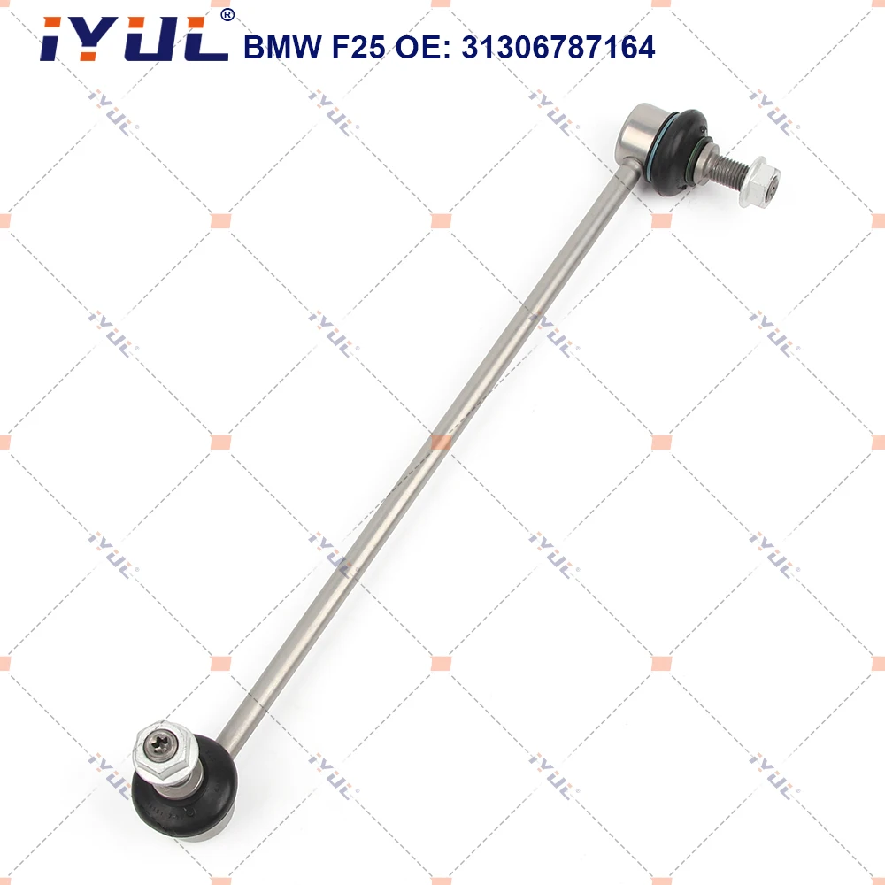 

IYUL Front Axle Sway Bar End Stabilizer Link Ball Joint For BMW X3 F25 X4 F26 31306787163 31306787164