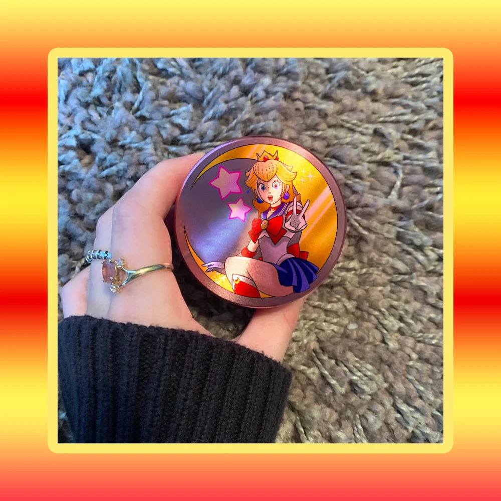 Четырехслойный 40-мм металлический измельчитель трав для курения, подарок, аксессуары для измельчения табака, сигар, процессор.