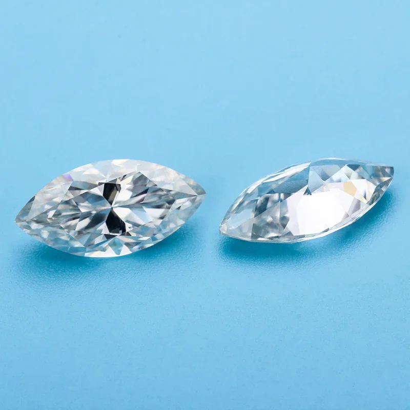 Ювелирные изделия YanYao необычная форма маркиза DEF цветной Муассанит