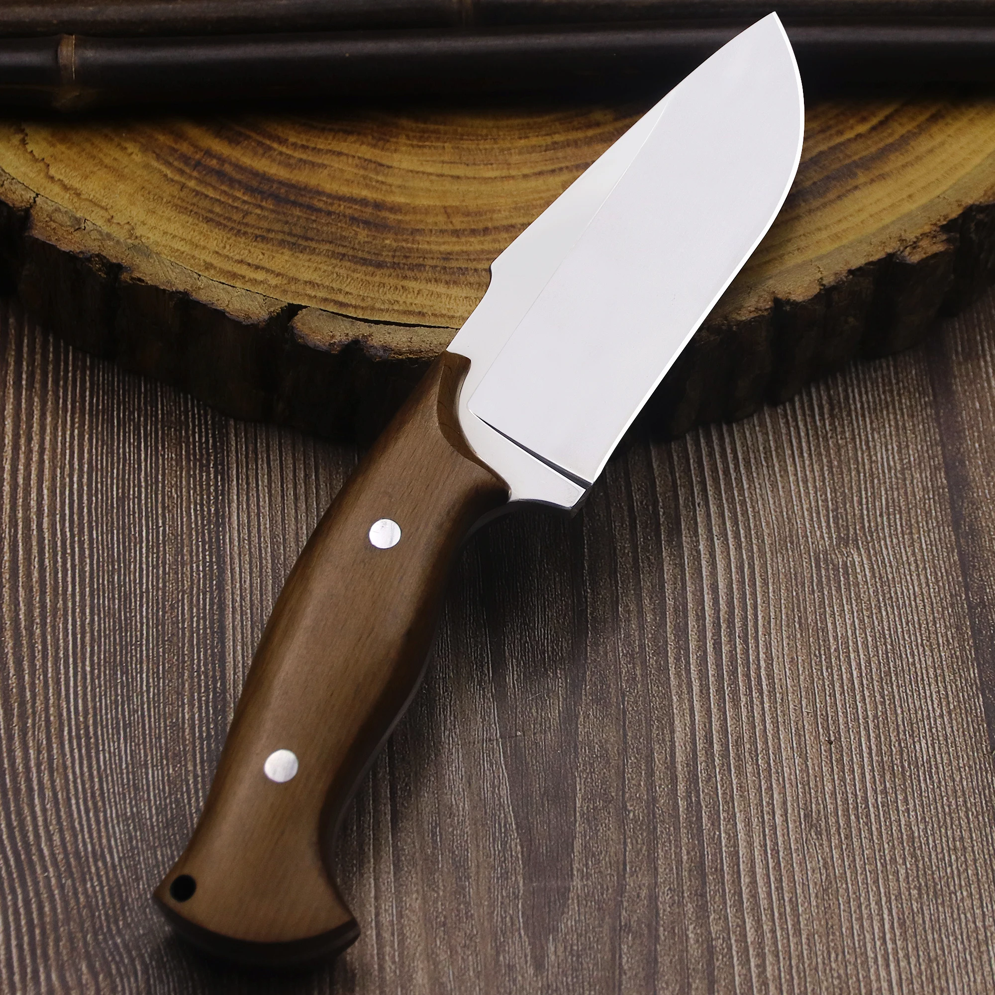 WPKOPYA U.S.A (Troll) 440C All Tang Охотничий нож для улицы выживания в кемпинге тактический