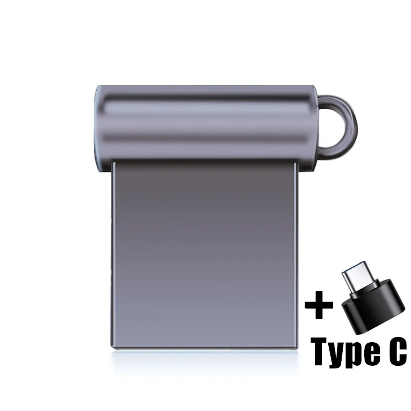 Мини-флеш-накопитель 128 ГБ 64 ГБ 32 ГБ 16 ГБ Cle USB 2.0 Stick USB-накопитель Высокоскоростной USB-накопитель USB-устройства типа C (art.: 3920d283fc78d) - 3920d283fc78d