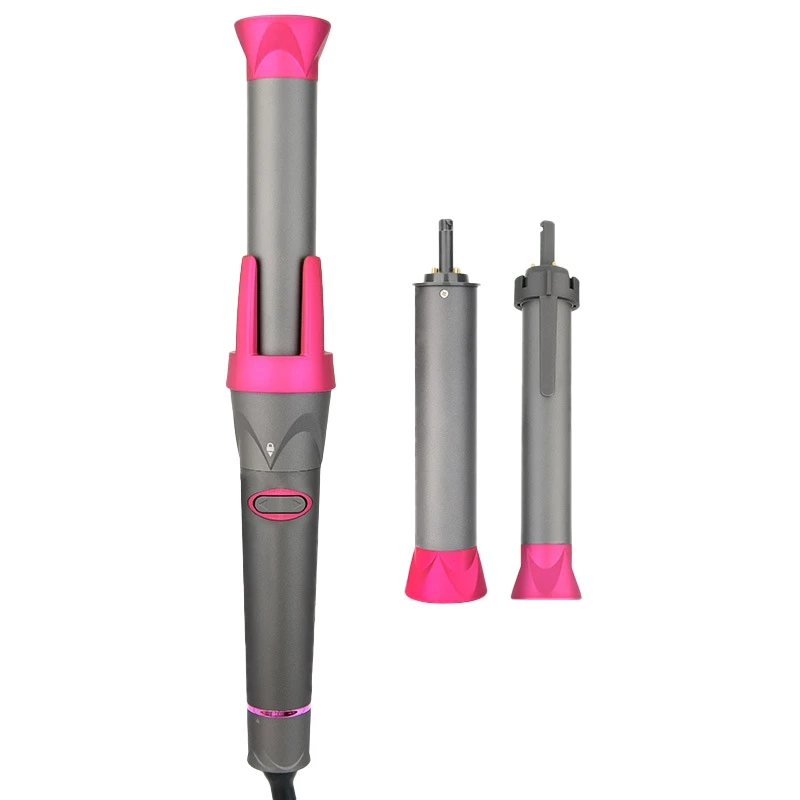 

3 In 1 Hair Curler Automatic Curling Wand Hair Rollers Interchangeable Ceramic Tourmaline Barrels Curling Iron