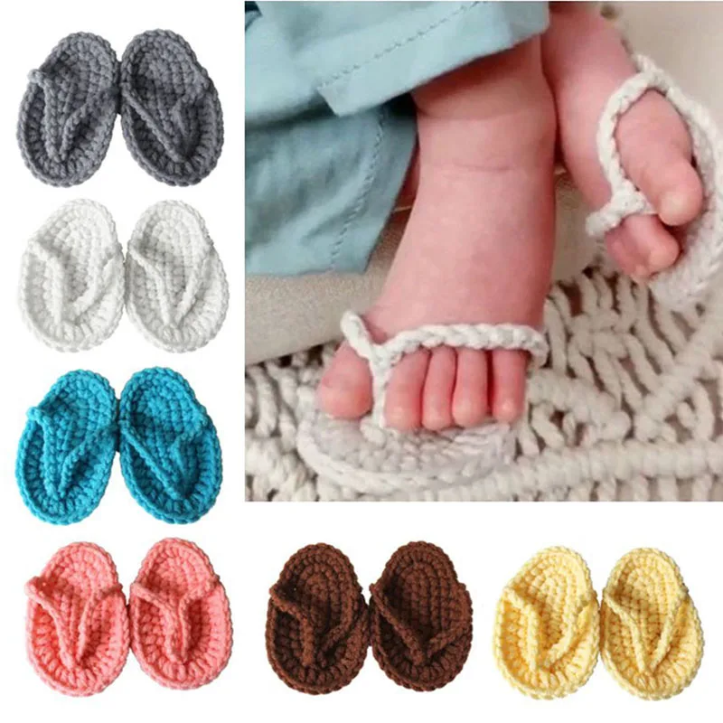 

Newborn Baby Photography Props Knitted Shoe Baby Slippers Newborn Photo Props Shoe Baby Photography Accessories Fotografia