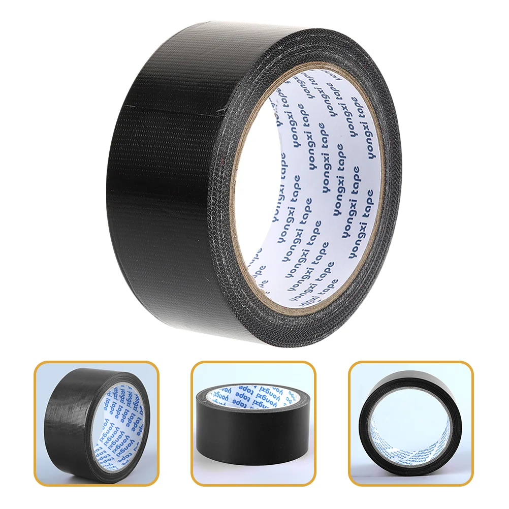 

Waterproof Cloth Tape Duct Carpet Repair Rug Adhesive Tapes Fabric Black Color Pipes