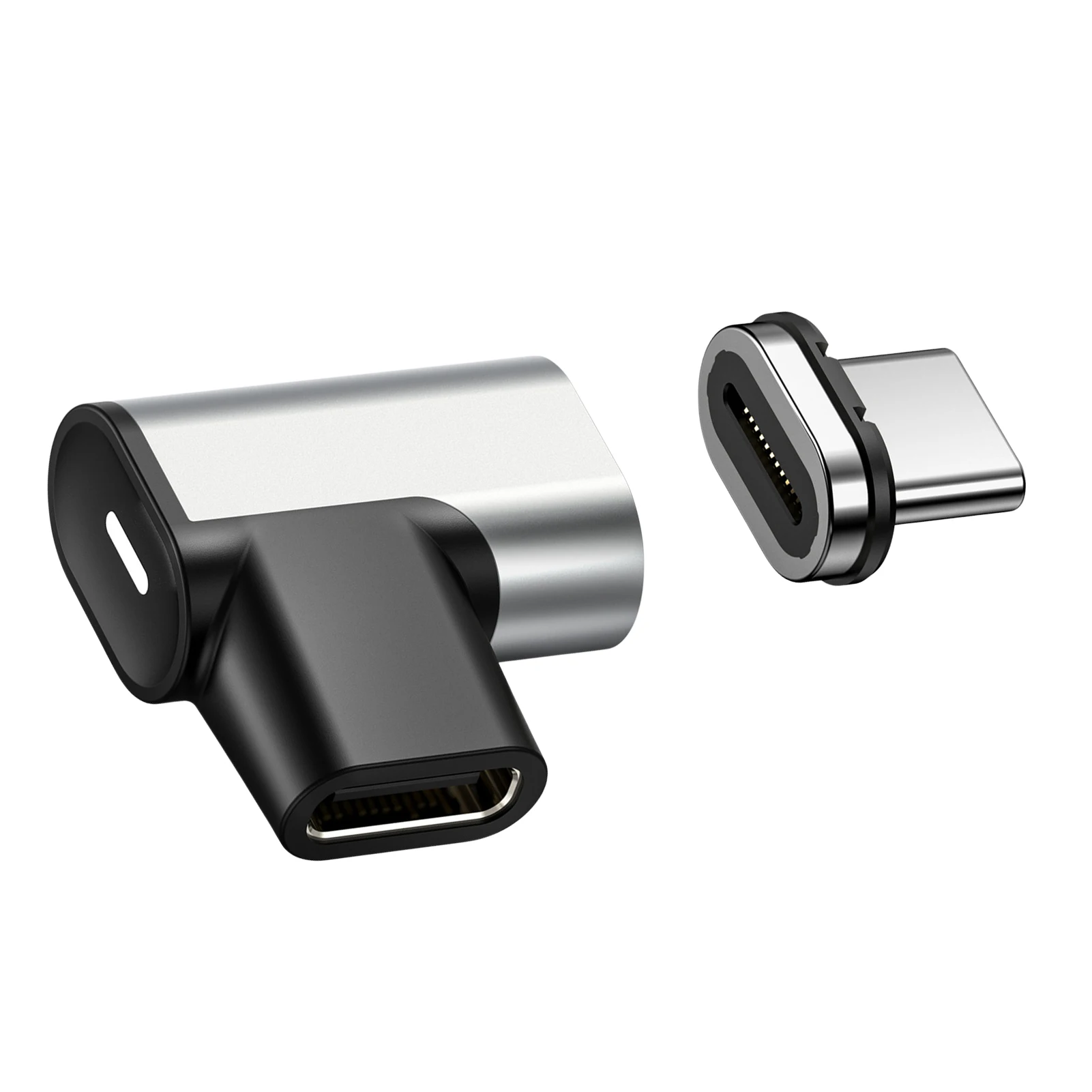 

Магнитный USB C адаптер PD 100 Вт USB3.1 24Pin Быстрая зарядка 10Gbp/s Синхронизация данных Тип C Магнитный конвертер для устройства типа C