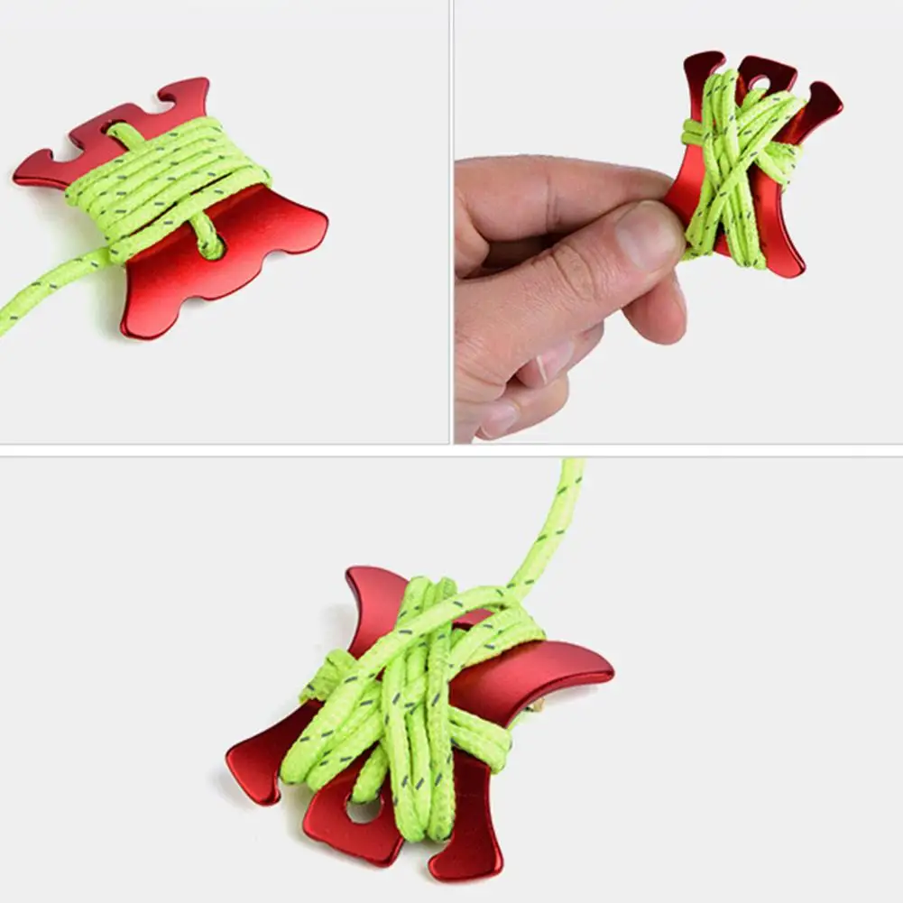 

5Pcs Wind Rope Hook Portable Anti-scratch Tent Accessories Adjustment Buckle Camping Supplies Wind Rope Stopper Tent Buckle