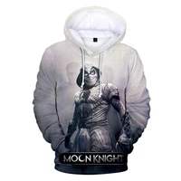 superhero moon knight hoodie cosplay marc spector jack adults unisex costume sweatshirt hooded jacket coat