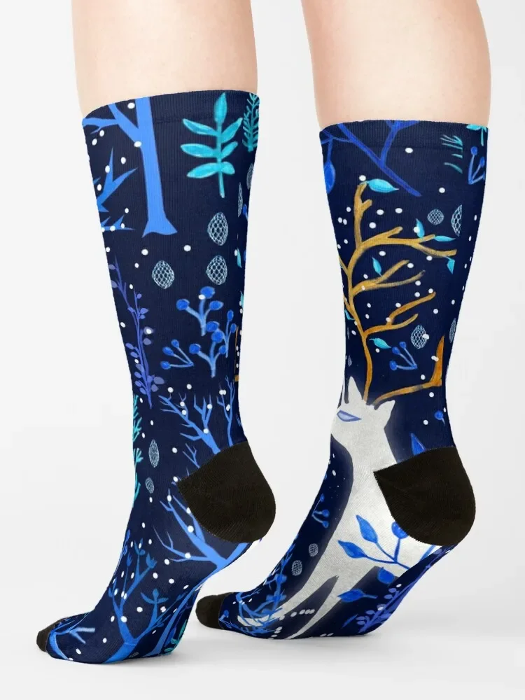 Deericorn синие носки крутые женские для альпинизма