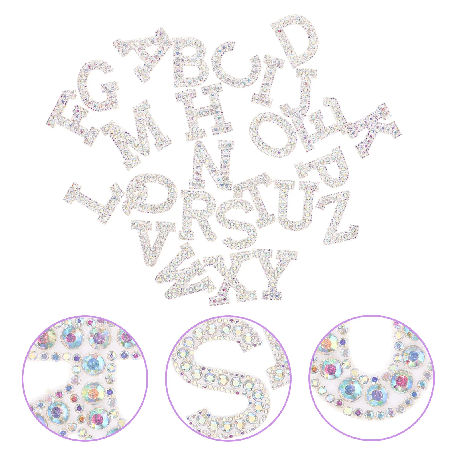 

26 шт., маленькие железные наклейки-буквы