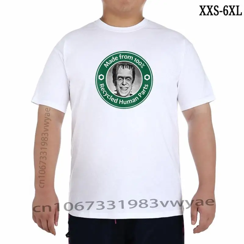 

Frankenstein Funny Misfit T Shirt Funky Men' Tshirts Cotton Tops T Shirt Printed On