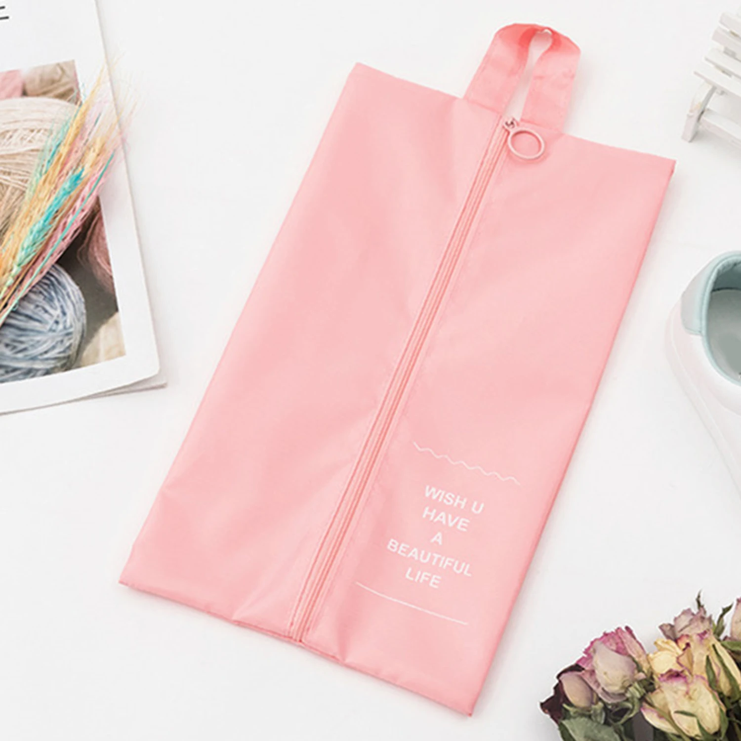 

Дорожная сумка для хранения обуви, дорожная упаковка, кубики, нижнее белье, всякая отделка, многофункциональная водонепроницаемая портативная сумка для обуви на молнии