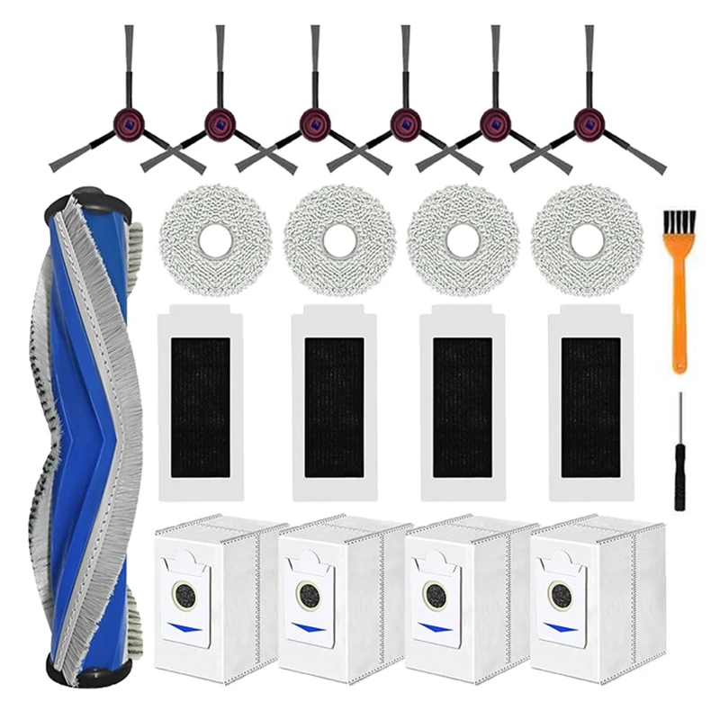 21 шт. для комбинированного робота-пылесоса ECOVACS DEEBOT T30S/T30S детали основной боковой