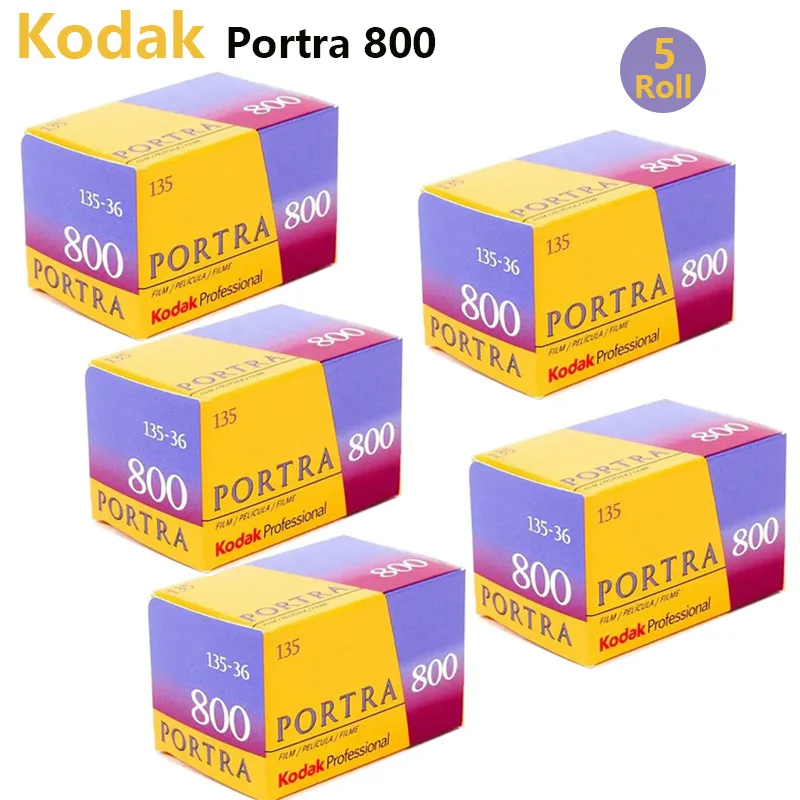 Kodak Professional Portra 800 Цветная отрицательная пленка 35 мм 135 Профессиональная (дата