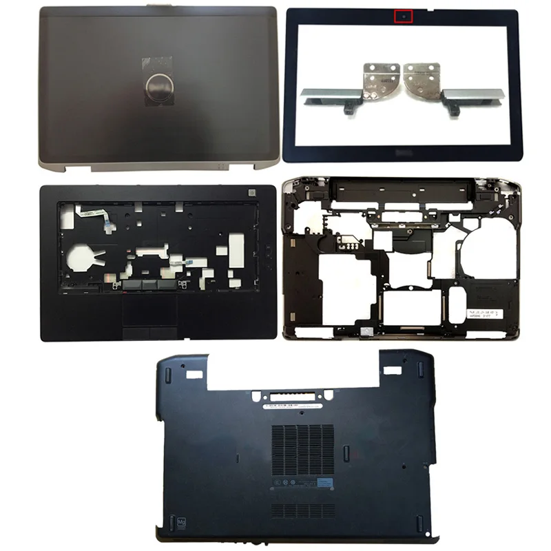 

For Dell Latitude E6420 0616W2 0H4NX0 0R1X1K 025V3N Laptop LCD Back Cover/Front Bezel/Hinges/Palmrest/Bottom Case/Bottom Cover